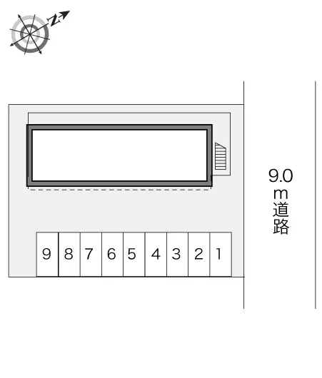 ★手数料０円★北足立郡伊奈町寿　月極駐車場（LP）